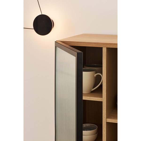 Vetrina in rovere 70x140 cm Blur - Teulat-image-1