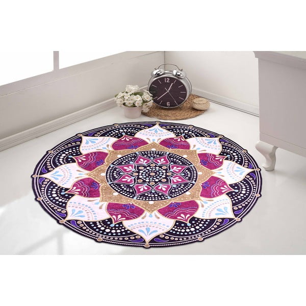 Tappeto Keluna, ⌀ 100 cm - Vitaus-image-2