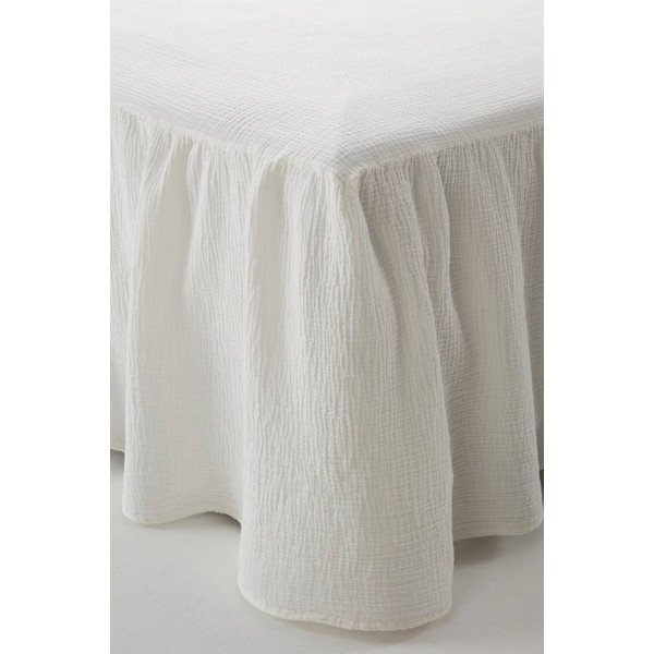 Copriletto color crema in mussola 90x200 cm Amilia – Jotex-image-2