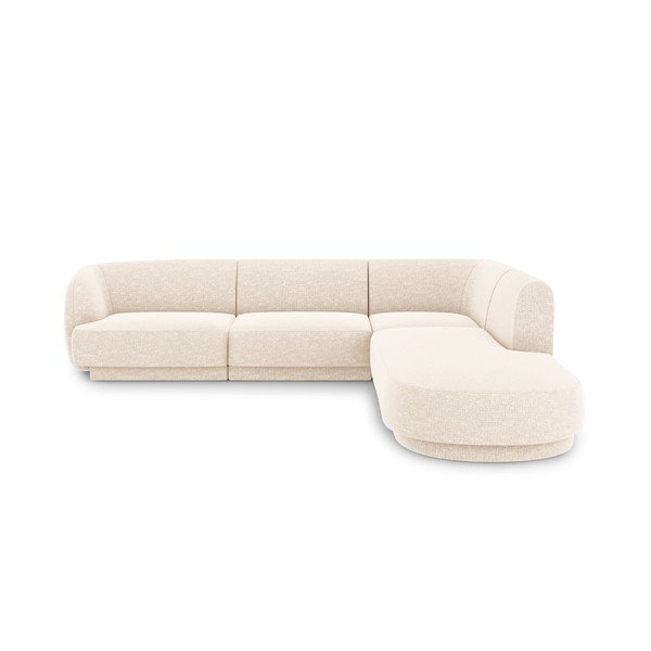 Divano angolare crema (angolo destro) Miley - Micadoni Home