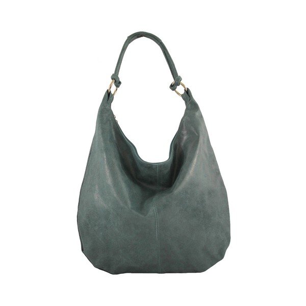 Borsa in pelle color petrolio Francisca - Chicca Borse