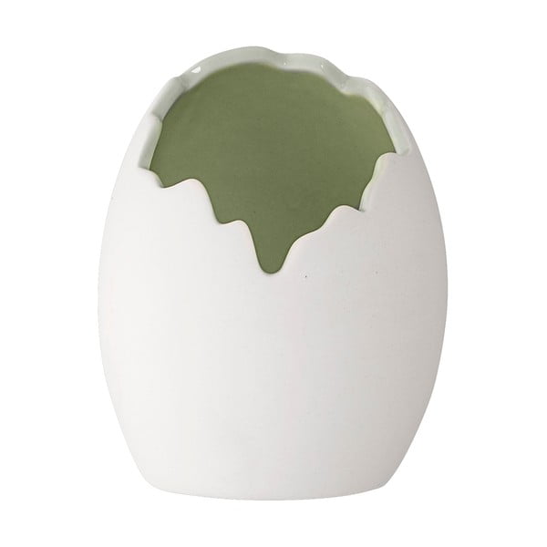 Vaso a forma di uovo in porcellana Nilo, ⌀ 8,5 cm - Bloomingville