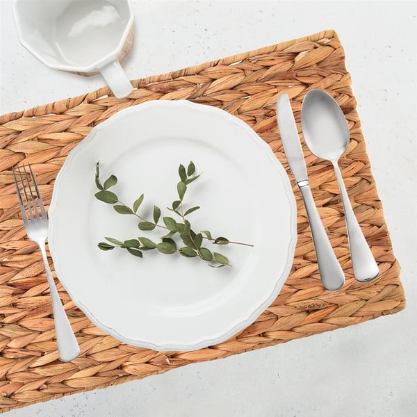 Posate in acciaio inox color argento 24 pezzi Canada - Orion-image-1