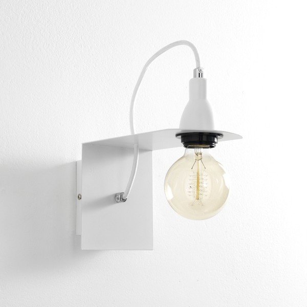 Lampada da parete bianca Genius - Tomasucci