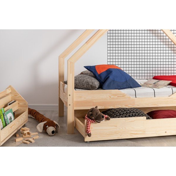 Letto per bambini in legno di pino Loca Bon, 90 x 190 cm - Adeko-image-1