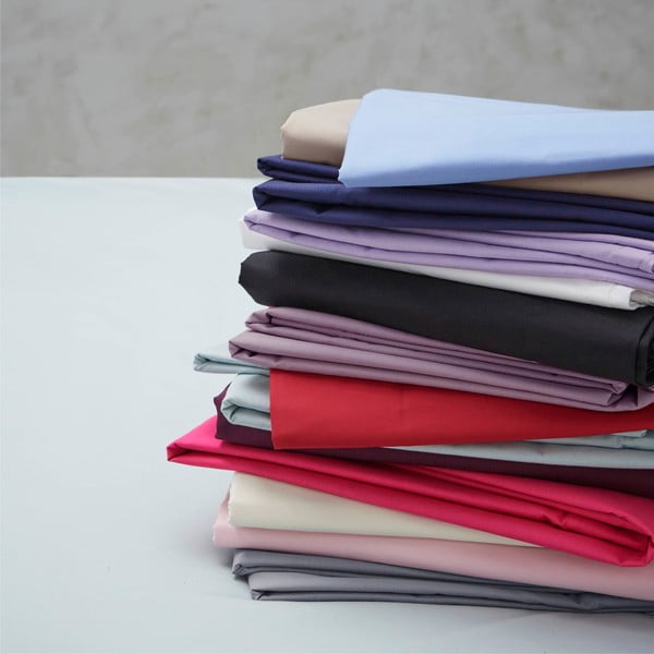 Lenzuolo con angoli grigio in percalle 180x260 cm Easy Iron Percale – Catherine Lansfield-image-4