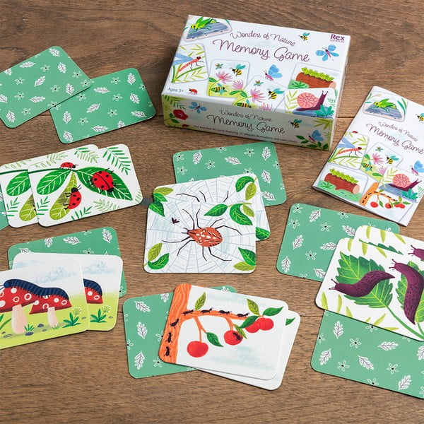 Gioco di società Memory Game Wonders of Nature - Rex London-image-1
