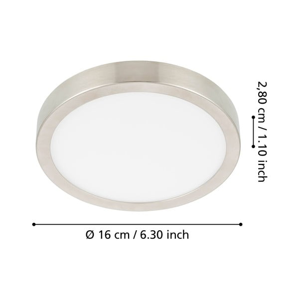 Plafoniera LED grigia FUEVA 5 – EGLO-image-2
