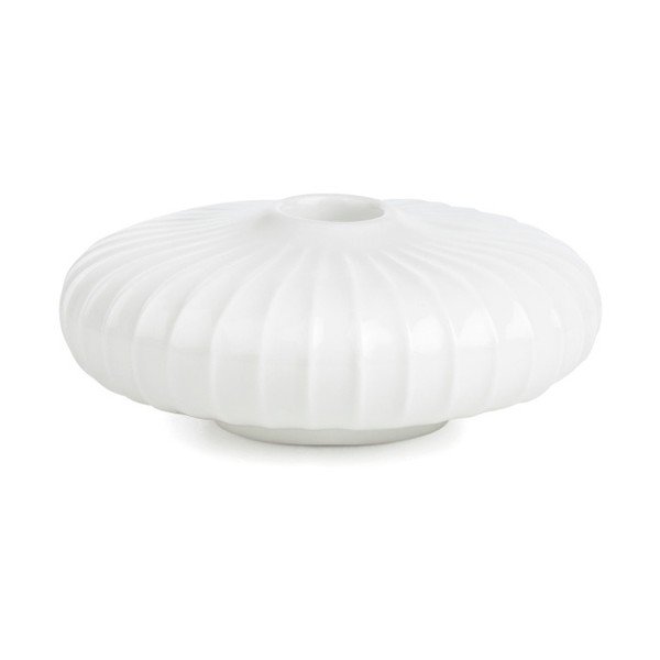 Bílý porcelánový svícen Kähler Design Hammershoi, ⌀ 11,5 cm