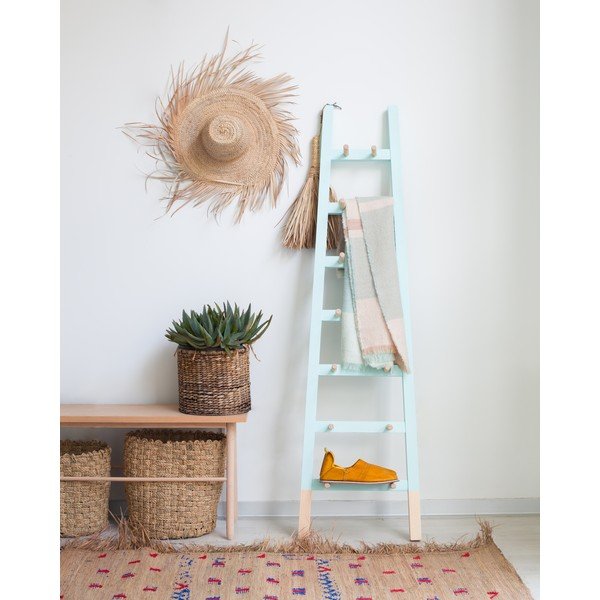 Scala decorativa in legno di pino Aquamarina - Surdic-image-3