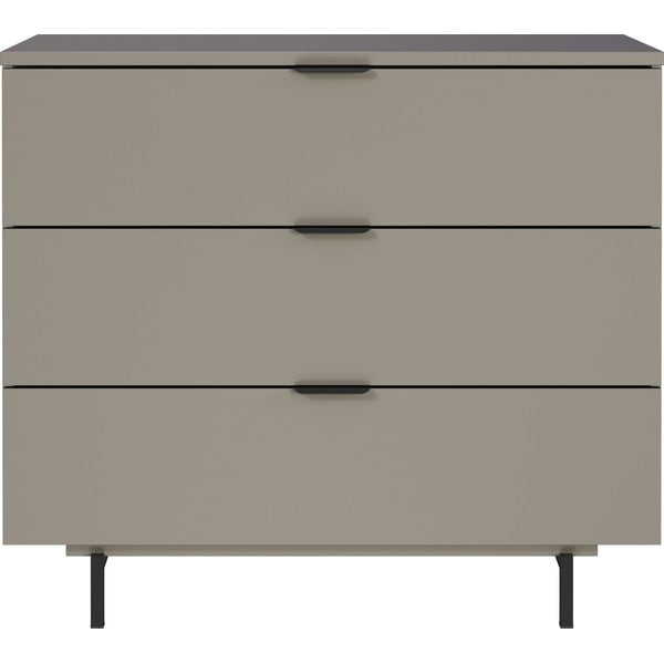 Cassettiera per bambini grigia 105x92x54 cm Tomino – Germania