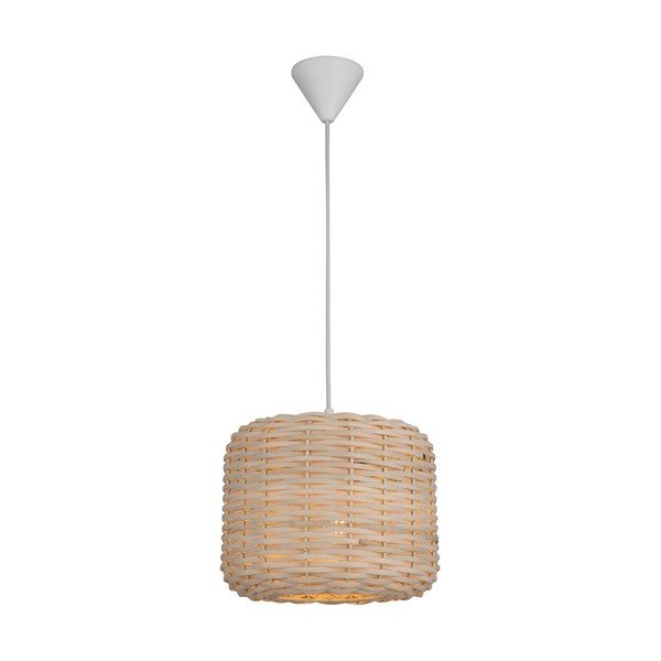Lampada a sospensione con paralume in bambù o, ø 25 cm Bambo - Homemania Decor