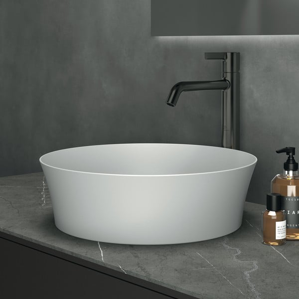 Lavabo rotondo in ceramica bianca ø 40 cm Ipalyss - Ideal Standard-image-1