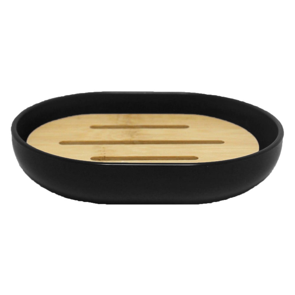 Portasaponetta nero in plastica Smart – douceur d'intérieur | Portasapone