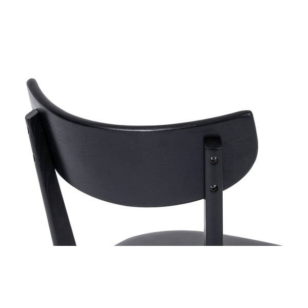 Sedie da pranzo in rovere nero Arch - Bonami Essentials-image-3
