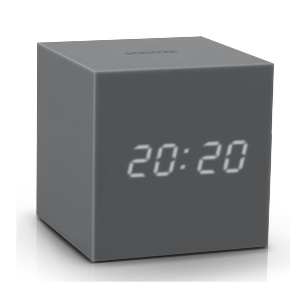 Sveglia a LED grigia Gravity Cube Gravity Cube Click - Gingko-image-2
