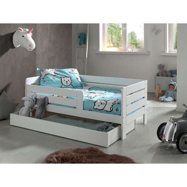 Letto Kid bianco, 70 x 140 cm Peuter - Vipack-image-3