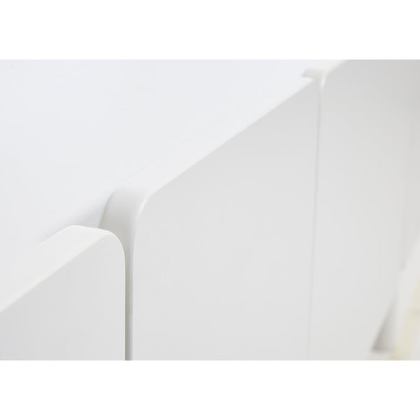 Cassettiera bianca 160x70x45 cm Bera – Unique Furniture-image-4