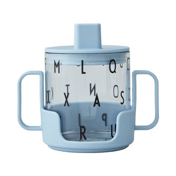 Tazza azzurra per bambini Grow With Your Cup Grow with Your Cup - Design Letters