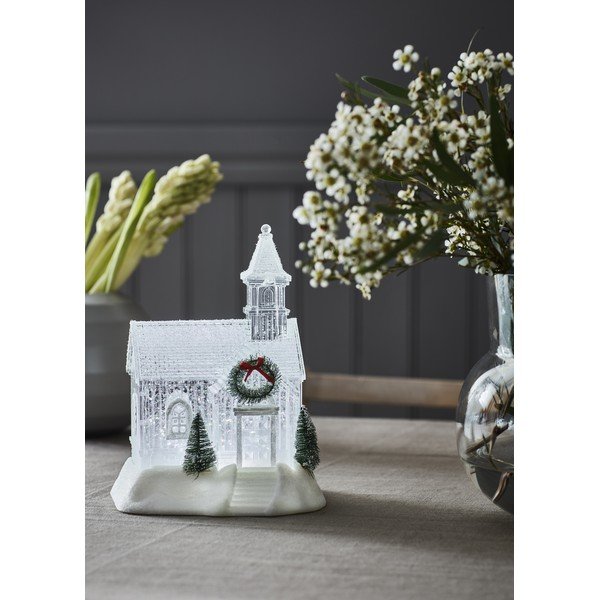 Decorazione luminosa natalizia bianca Chapelle - Markslöjd-image-2