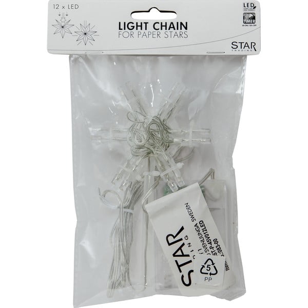 Catena luminosa natalizia 150 cm Lighty - Star Trading-image-1