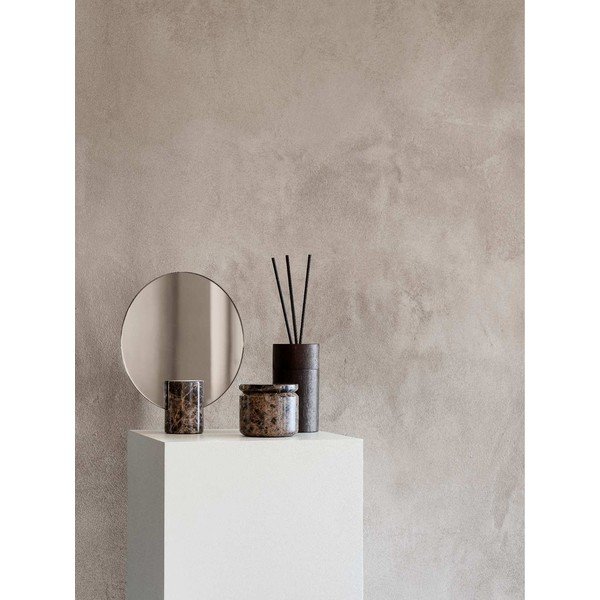 Specchio con base in marmo marrone Marmo Pesa - Blomus-image-1