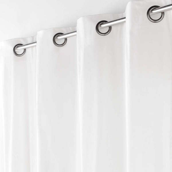 Tenda bianca 135x180 cm Twily - douceur d'intérieur-image-1