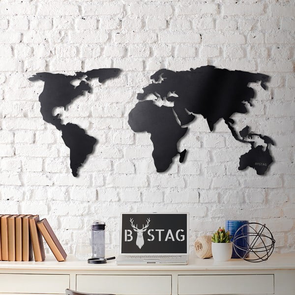 Mappa da appendere 120x60 cm Silhouette – Bystag