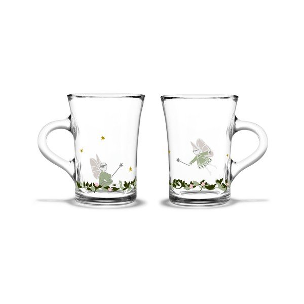 Tazze in set in vetro a tema natalizio 2 pz 230 ml Christmas – Holmegaard