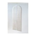 Copriabito sospeso in tessuto bianco Trasparente, lunghezza 137 cm Ikat - Compactor