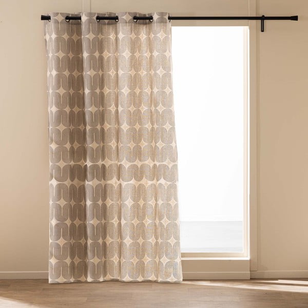 Tenda nera/beige 140x240 cm Ondine – douceur d'intérieur