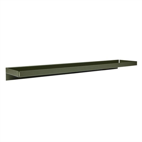 Mensola verde scuro in metallo 80 cm Bakku – OYOY Living Design