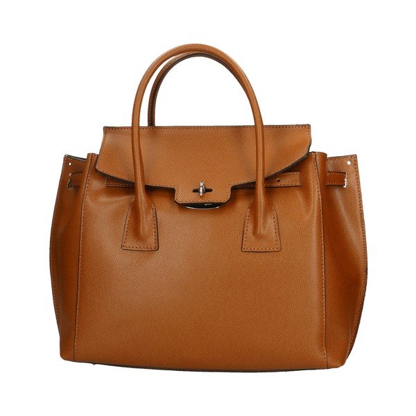 Borsa in pelle marrone - Chicca Borse