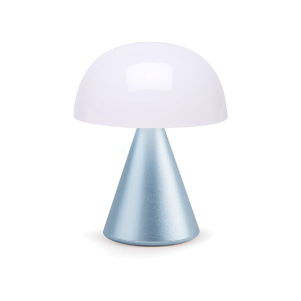 Lampada da tavolo a LED bianca e azzurra (altezza 17 cm) Mina L - Lexon