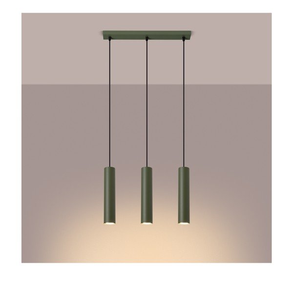 Lampadario verde Castro – Sollux-image-1