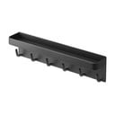 Portachiavi a parete nero con ripiano Smart - YAMAZAKI