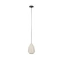 Lampada a sospensione beige con paralume in metallo ø 20 cm Aysa - White Label