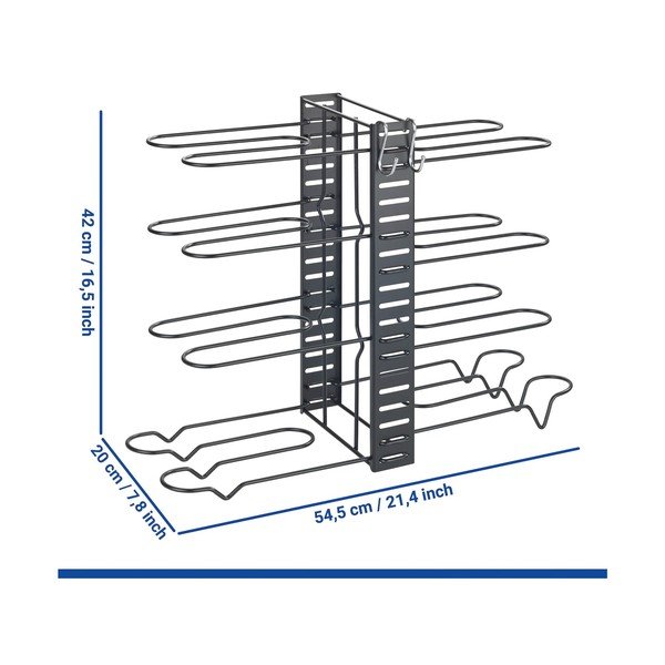Organizer per padelle in metallo – Wenko-image-2
