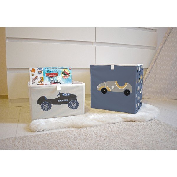 Scatola portaoggetti per bambini in tessuto Ralley - Butter Kings-image-2