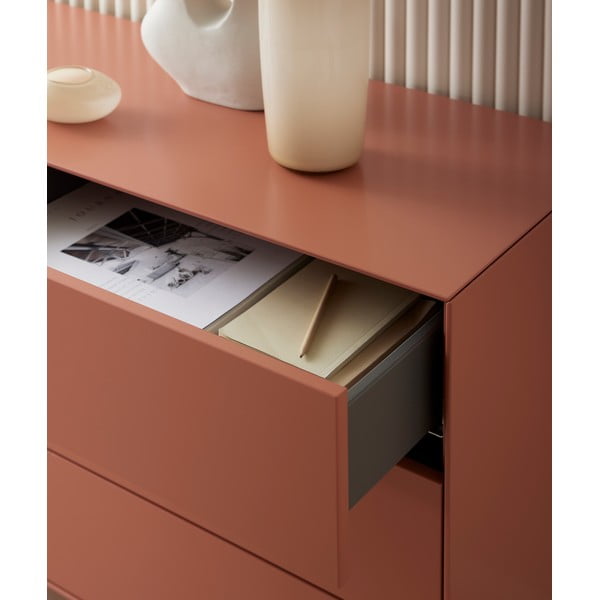 Cassettiera color mattone 180x79 cm Edge by Hammel - Hammel Furniture-image-4