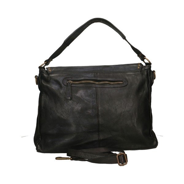 Borsa in pelle nera - Chicca Borse-image-1