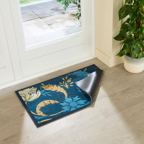 Zerbino 50x80 cm William Morris Blue – Artsy Doormats-image-2