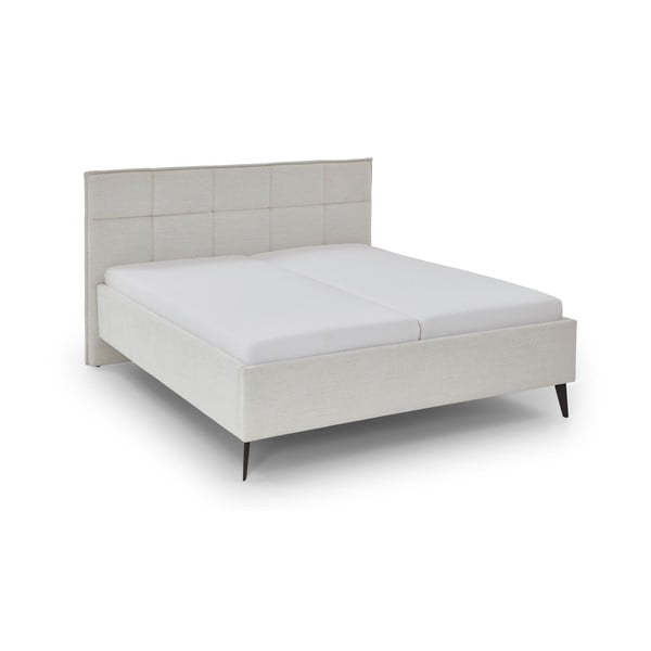 Letto matrimoniale beige 160x200 cm Paulo – Meise Möbel