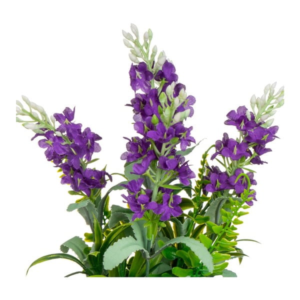 Pianta di lavanda finta (altezza totale 30 cm) Lavender – Casa Selección-image-3