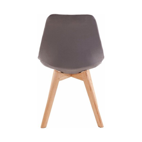 Set di 2 sedie da pranzo grigio scuro Ohio - Støraa-image-3