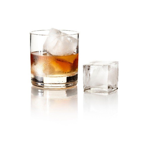 Zelená silikonová forma na led Lékué Ice Cube-image-1