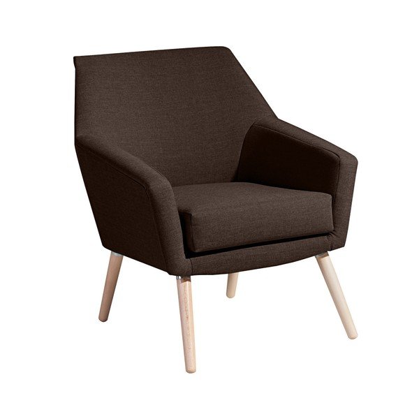 Poltrona marrone scuro Linea Alegro - Max Winzer