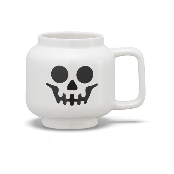 Tazza per bambini da latte bianca in ceramica 255 ml Skeleton – LEGO®