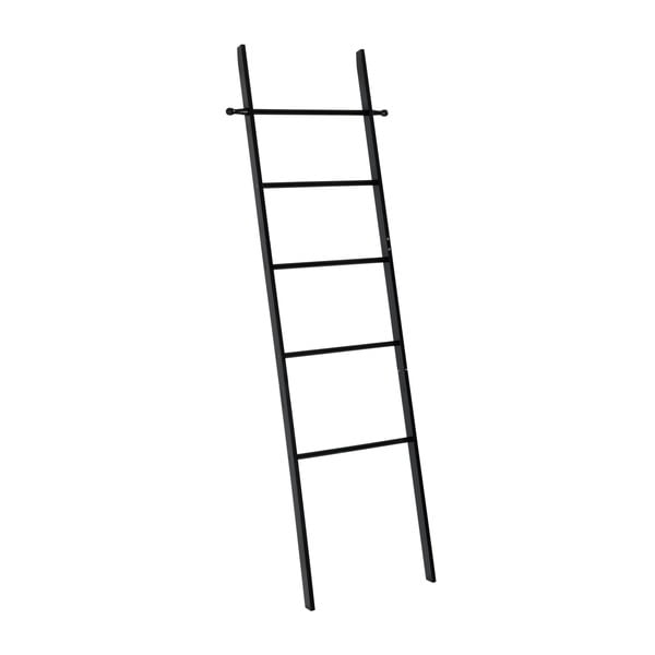 Scala per asciugamani in bambù nero Suri - Wenko-image-2