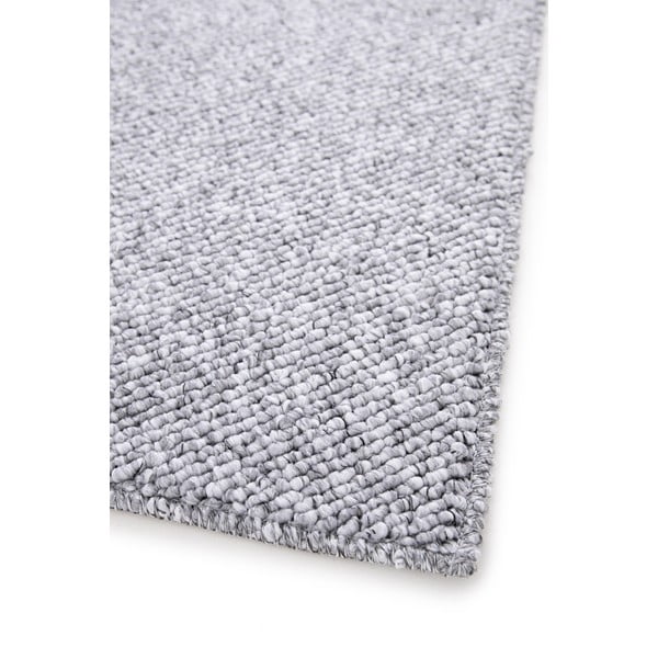 Tappeto grigio chiaro 200x290 cm Petra Liso - Universal-image-4